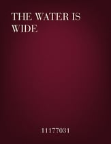 The Water Is Wide SSAA choral sheet music cover